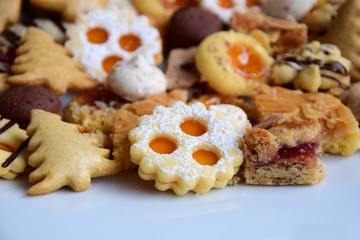 Plätzchen, Kekse, Gebäck, Weihnachtsgebäck