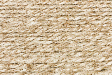 Linen brown rope pattern texture