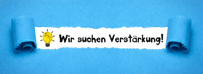 Wir suchen Verstärkung! 