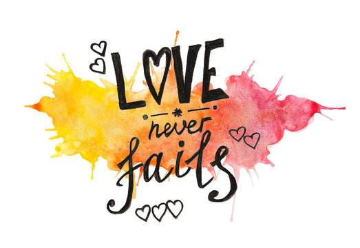 JW Gift Love Never Fails - Jw Gift Love Never Fails - Posters and Art  Prints