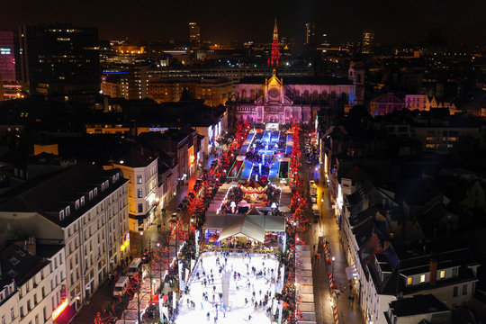 Weihnachtsmarkt Br&uuml;ssel