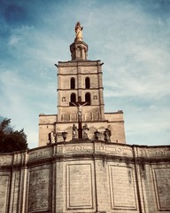 Fototapeta premium Cathédrale Notre-Dame des Doms d'Avignon Décembre 2018
