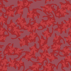 Obraz premium UFO camouflage of various shades of red, pink and purple colors