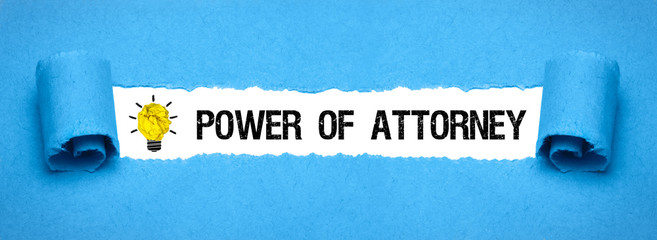 Power of attorney