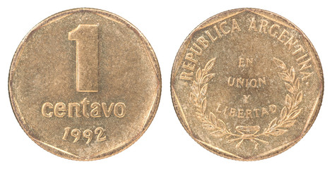 Argentine Coin Centavos