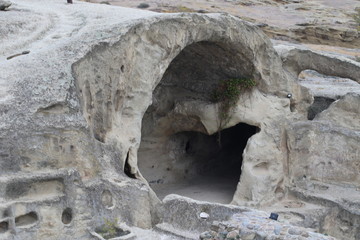 Old town in rock -  Uplistsikhe