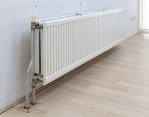 Heating radiator in a dutch home