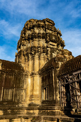 Fototapeta premium Tower at Angkor Wat Temple, Cambodia