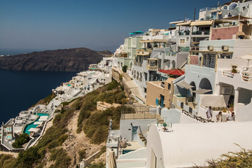 Santorini Fira, Greece - landscape
