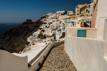 Santorini Fira, Greece - landscape