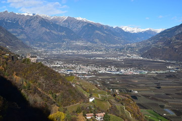 Trentino Alto Adige - panorama su Merano