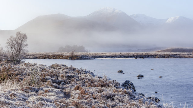 Winter Morning In Glencoe, Scotland