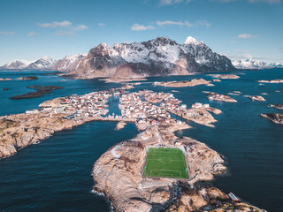 Henningsvaer stadion © Fernando