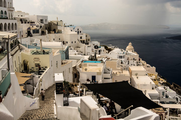 Santorini Fira, Greece - landscape