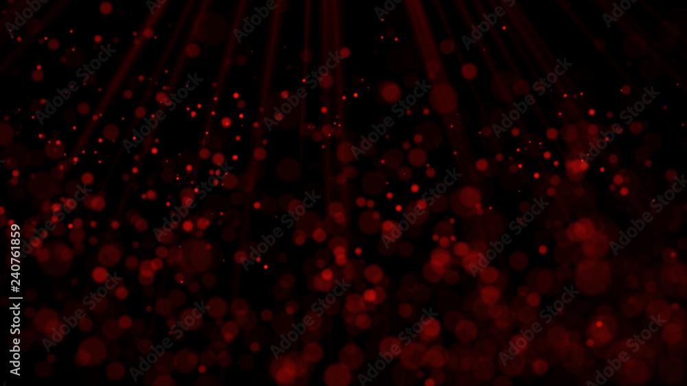 Poster dust particles. abstract background of particles. 3d rendering. dots background. futuristic digital 