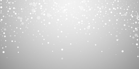 Magic stars random Christmas background. Subtle fl