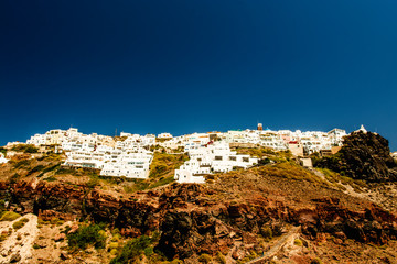 Santorini Fira, Greece - landscape