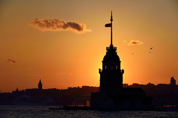 Maiden tower, Istanbul, Turkey