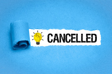 cancelled
