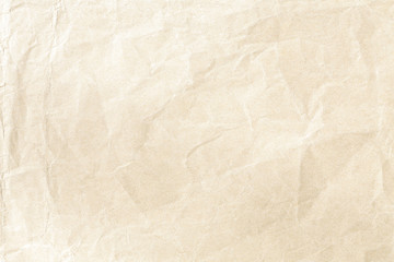 Brown crumpled paper texture