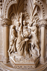 Exeter - Kathedrale St. Peter - Kanzel-Ornamente