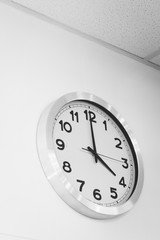 A clock showing 4-o-clock