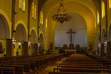 Tower church San Martin de los Andes
