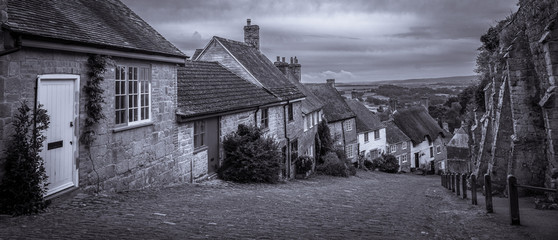 Fototapeta premium gold hill, shaftesbury, dorset
