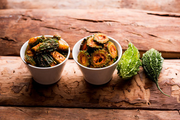Karela Achar / Bitter Gourd Pickle, popular Indian recipe