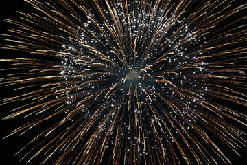Beautiful celebration fireworks.
