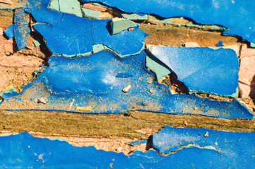 peeling paint