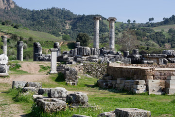 The Temple of Artemis, Sardis , Manisa / Turkey