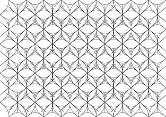 Vector minimal geometric seamless pattern. Vector Illustration.