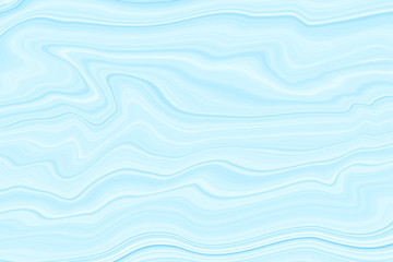 Fototapeta na wymiar Blue seamless pattern with symmetrical graphic waves and lines, pattern with a space light pattern. Texture of transparent bends for wallpaper and packaging for various purposes.