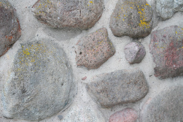 Old rock wall pattern.