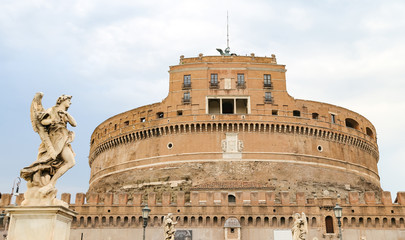 Mausoleum of Hadrian - Castel Sant Angelo in Rome, Italy