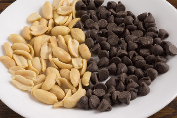 Chocolate chip with peanuts