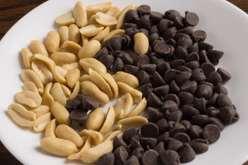 Chocolate chip with peanuts