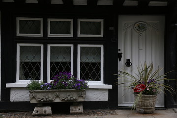 Front of a quaint English house