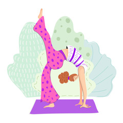Yoga Girls Vector