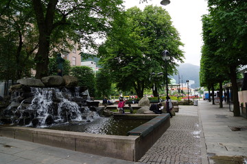 parkanlage in bergen