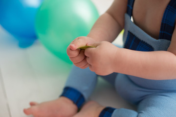 child's hand. small hand. candy. children's holiday