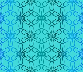Geometric Seamless Pattern In Lace Style. Ethnic Ornament. Vector Illustration. For Interior Design, Fashion Textile Print, Wallpaper.