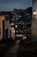 Ouro Preto, Minas Gerais at night