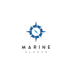 Obraz premium Marine Logo Design Inspiration