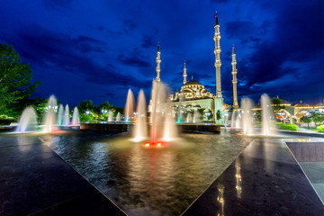 Fototapeta na wymiar Mosque in Grozny