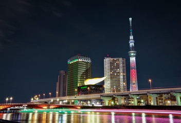 東京の夜景　墨田