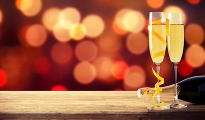 Champagner zum Fest