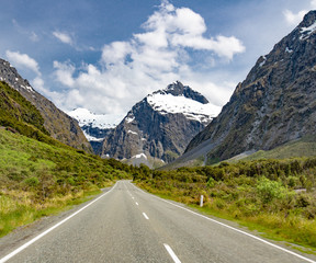 Heading towards the mountains