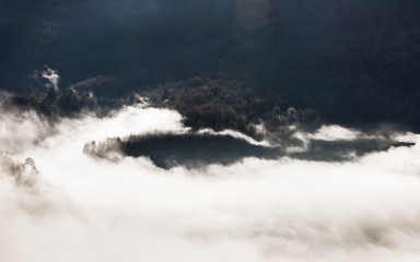 Landscape of the South of France, French Alps, Natural Park Mercantour France